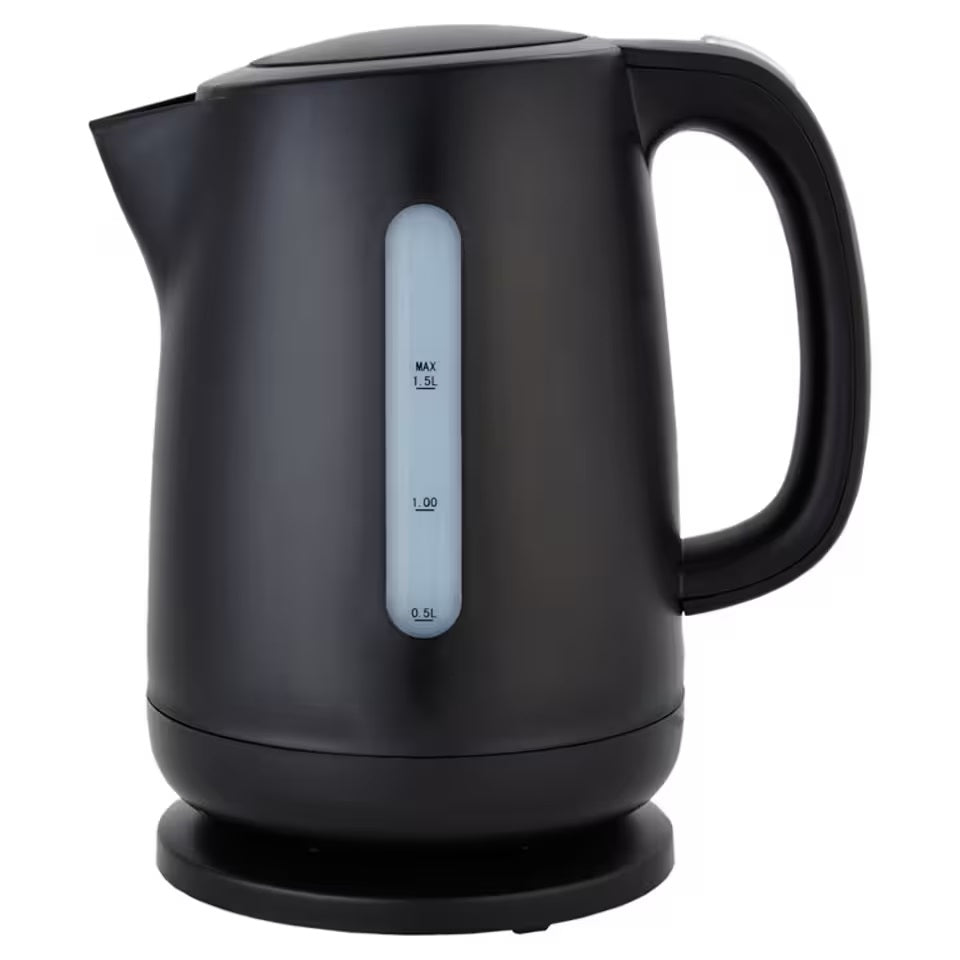 TESCO Rapid Boil Kettle Plastic 1.5L