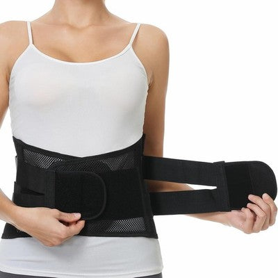 Neotech Care Lumbar Back Brace Support Belt Black Size L Unisex