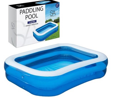 Inflatable 2.6M Rectangular Pool Lounger Self-Adhesive, Comfortable Sa Products