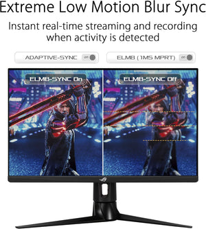 ASUS ROG XG27AQ 27" IPS Wide Quad HD 170Hz 1ms Height Adjustable Built in Speakers Gaming Monitor