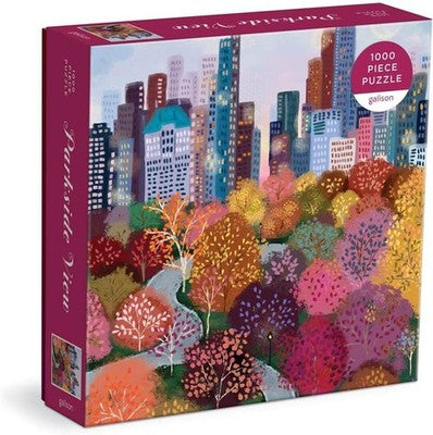 Galison Parkside View Jigsaw Puzzle, 1000 Pieces, Multicoloured, 9780735371682
