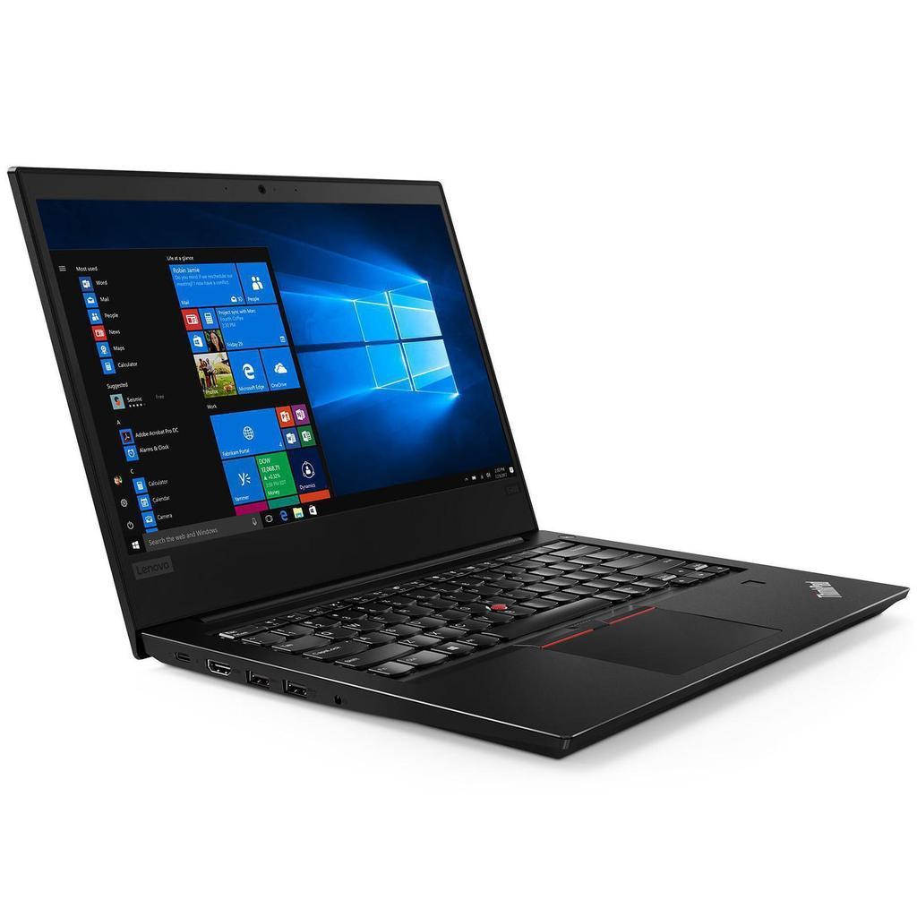Lenovo ThinkPad E480 14" Laptop, i5-8250U, 8GB RAM, 512GB SSD, Black