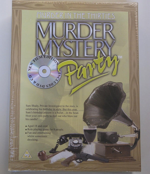 Murder Mystery Party Murder in The Thirties DVD Game by BV Leisure 2005 - Rebx.co.uk