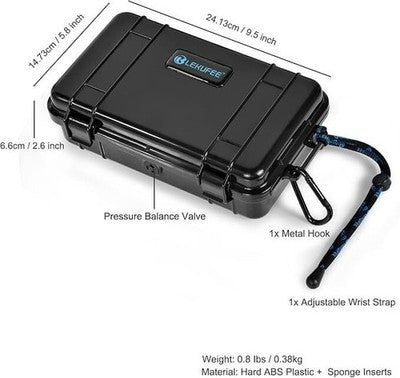 Lekufee Travel Hard Case For Insta360 One Rs/R Camera & Accessories