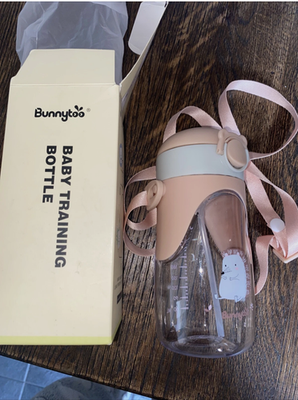 Bunnytoo Baby Toddler Training Cup Bottle 240ml  Apricot
