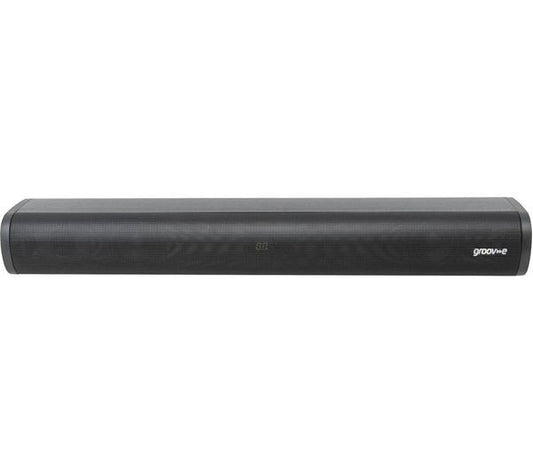 Groov-e GV-SB03-BK 2.0 Portable Bluetooth Sound Bar - Black