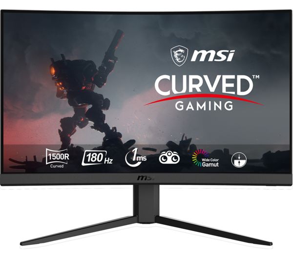 MSI G24C4 E2 Full HD 24" Curved VA Gaming Monitor - 170Hz, 1ms, 1920 x 1080 - Rebx.co.uk