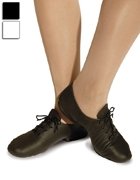 Roch Valley Leather Split Sole Jazz Shoes 6 Black