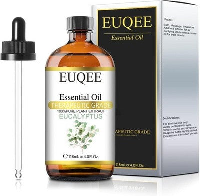 118Ml Eucalyptus Pure Essential Oil - 100% Pure & Natural (Aromatherapy)