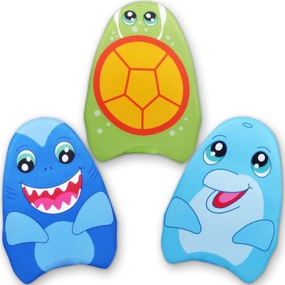 Learn To Swim Kickboards 3 Pack Shark Dolphin Turtle Kids Swimming Aid