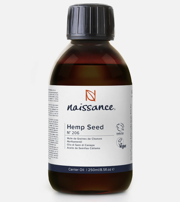 Naissance Hemp Seed Cold Pressed Oil (No.206) - 250Ml - Massage, Skincare