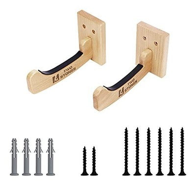 TWO STONES Surfboard Wall Mount Rack Hanger Indoor Outdoor Longboard Short