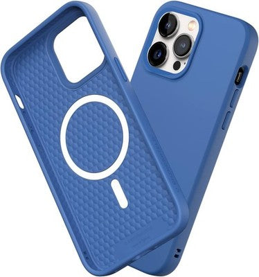 RHINOSHIELD SolidSuit Case Cobalt Blue iPhone 14 Pro Max MagSafe 3.5m Drop