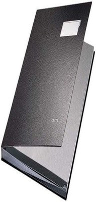 Leitz Expandable Signature Book A4 Black with 20 Card Dividers Office File