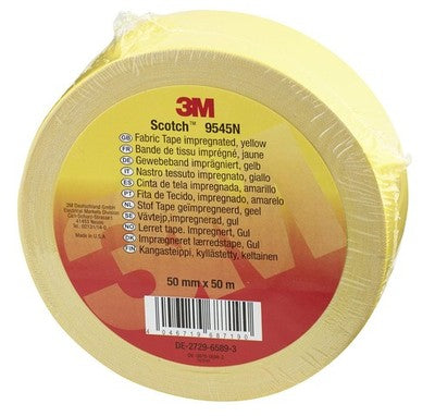 3M Cloth Tape Scotch Yellow 9545 N(L X W) 50 M X 50 mm 1 Pc(S)