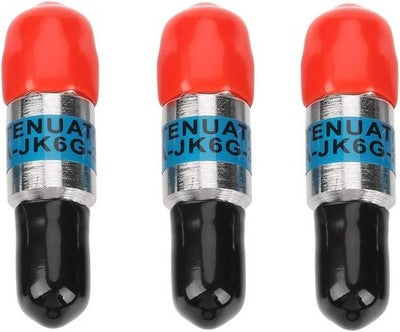 Akozon 3pcs SMA-JK Male Female RF Coaxial Attenuator 2W 6GHz 30dB Adapter