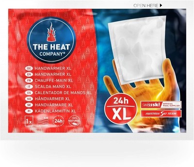 Handwarmer Xl - 10 Pieces - Extra Warm - Xl Hand Heat Pad - 24 Hours Warmth