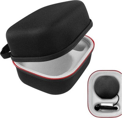 Geekria Hard Shell Travel Case for Apple HomePod Mini Speaker Black