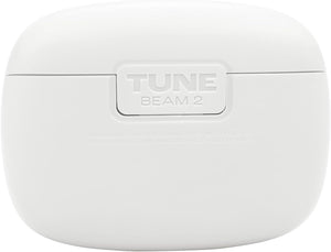 JBL Tune Beam 2 Wireless Bluetooth Noise-Cancelling Earbuds - White