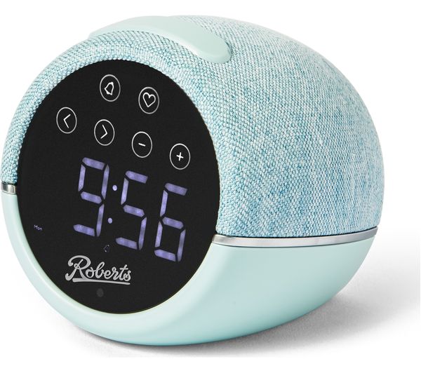 Roberts Zen FM Clock Radio - Duck Egg
