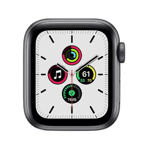 Apple Watch SE 1st Gen (GPS, 44mm) Space Grey Case + Midnight Sport Band