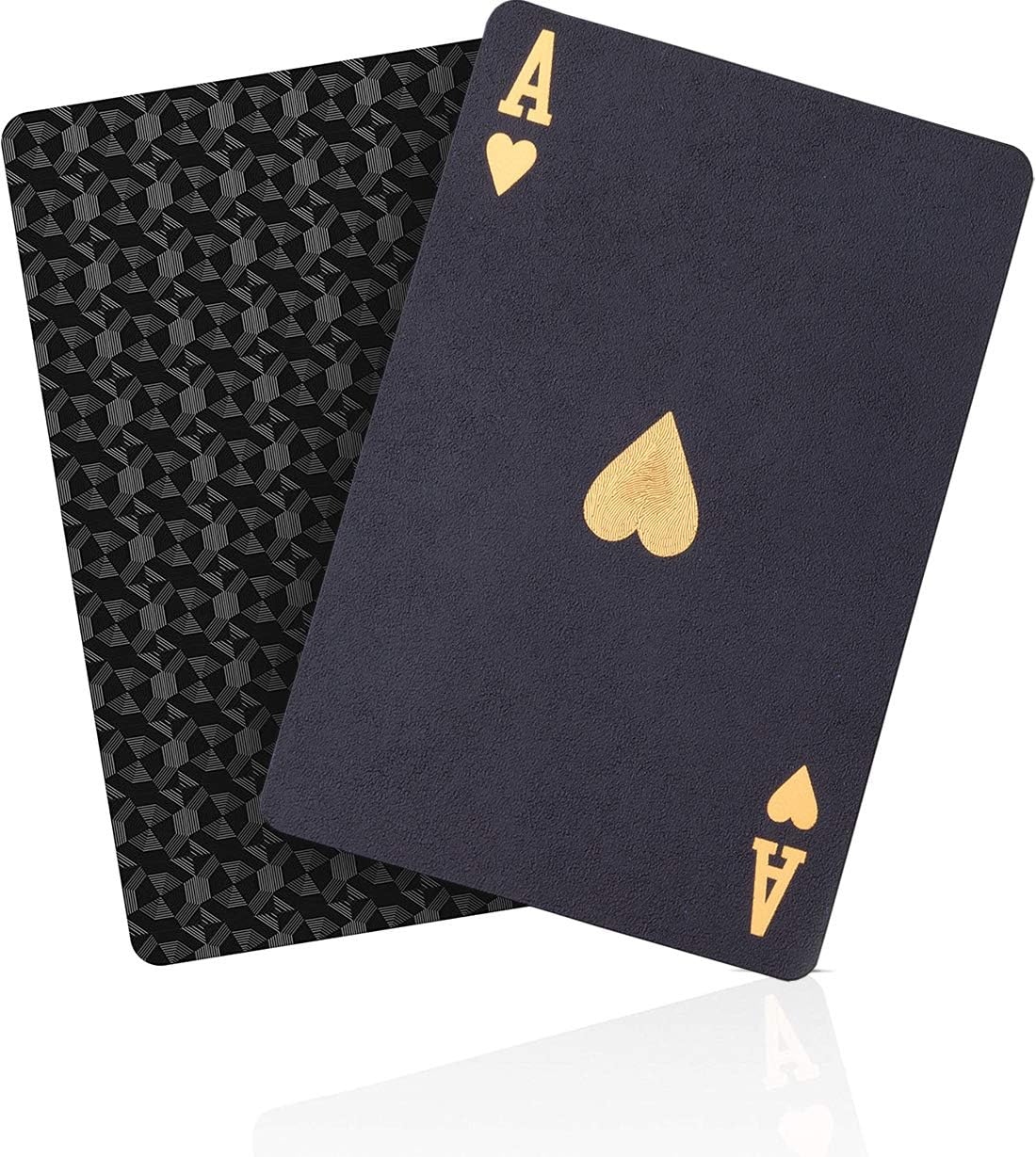 Cool Plastic Playing Cards , Deck of Waterproof Cards Poker for Gift Party Game