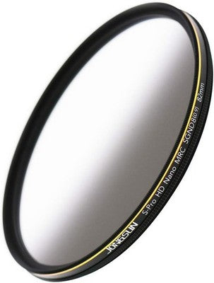JONGSUN 82mm ND8 Graduated Grey Filter 3 Stop Multi-Coated Schott B270 Glass