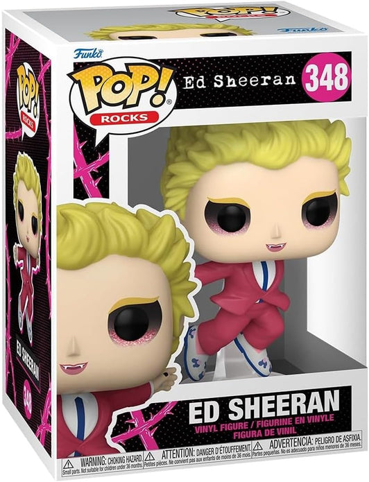 Funko POP! Rocks #348 - Ed Sheeran Vampire - NEW BOXED - Rebx.co.uk