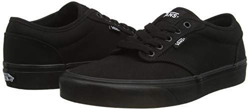 Vans Mens Atwood Sneaker Black Canvas Black on Black Size 7.5 UK - view 13