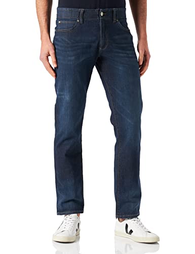 Lee Men's Extreme Motion Straight Jeans Blue Trip 30W 34L