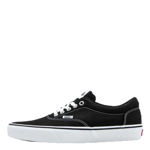 Vans Mens Doheny Sneaker Black Canvas Black White 187 Size 12 UK - view 1