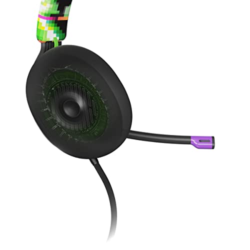 Skullcandy SLYR Pro Wired Gaming Headset Over Ear AI Mic Xbox PS PC Green - view 11