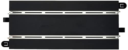 Scalextric C8526 Track Extension Pack 4, Straights 1:32 Scale Accessory, Black