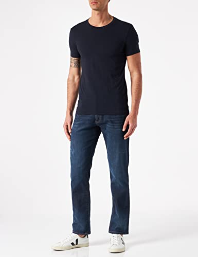Lee Men's Extreme Motion Straight Jeans Blue Trip 30W 34L