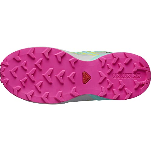 Salomon Speedcross J Kids Shoes Bleached Aqua UK Size 2.5