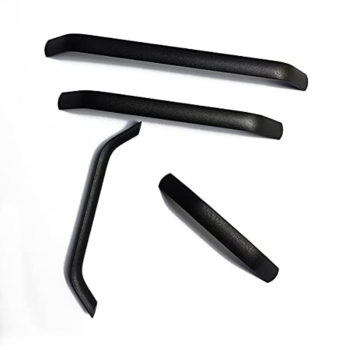 Qrity 20-Piece Cabinet Handles, Kitchen Drawer Pulls, 128mm, Black