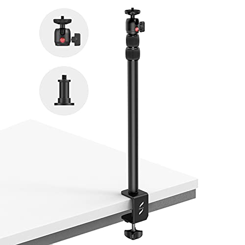 SmallRig 3488 Camera Desk Mount C Clamp Arm 1/4 in Ball Head 13-35.4 in - view 1