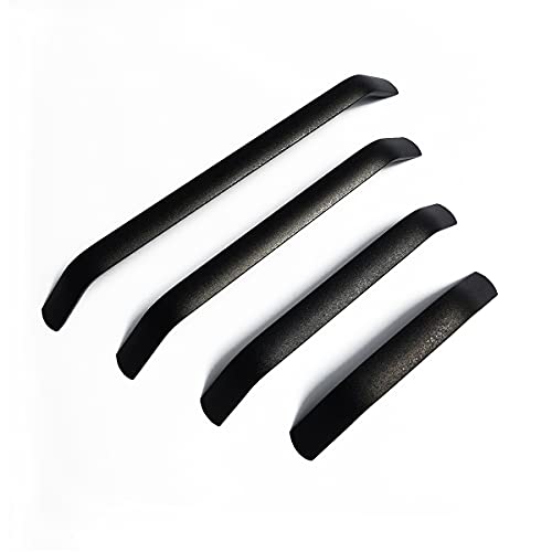 Qrity 20-Piece Cabinet Handles, Kitchen Drawer Pulls, 128mm, Black