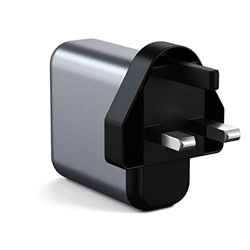 Satechi 30W Dual Port USB-C PD Wall Charger