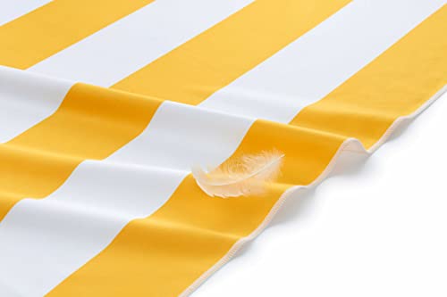 Beach Towel, Large Microfibre Towel, Lightweight, 200x90cm, White