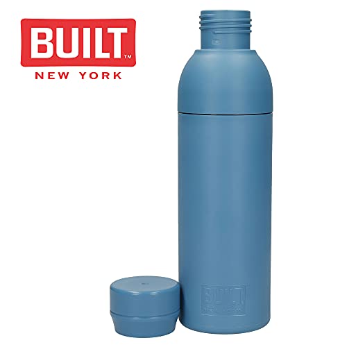 Built Planet Water Bottle 500ml Blue Reusable - view 2