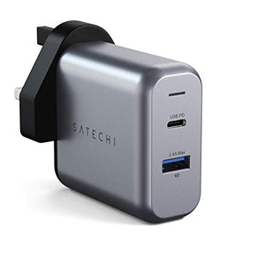 Satechi 30W Dual Port USB-C PD Wall Charger
