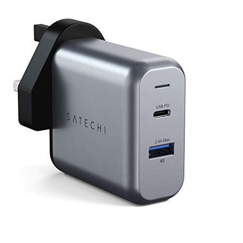 Satechi 30W Dual Port USB-C PD Wall Charger