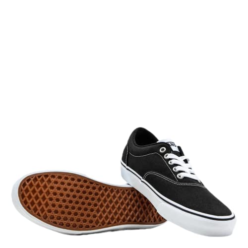 Vans Mens Doheny Sneaker Black Canvas Black White 187 Size 12 UK - view 7