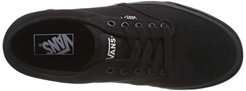 Vans Mens Atwood Sneaker Black Canvas Black on Black Size 7.5 UK - view 4