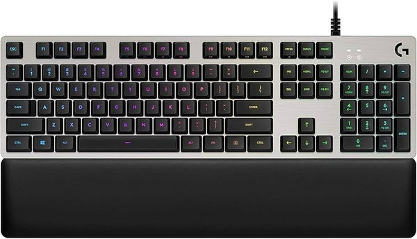 LOGITECH G513 Mechanical Gaming Keyboard - Brown Switches