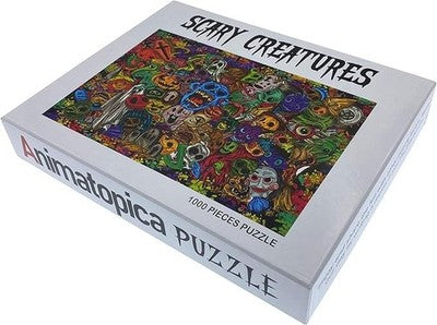 Scary Creatures 1000 Jigsaw Puzzles Adults And Kids Animatopica Puzzle Death