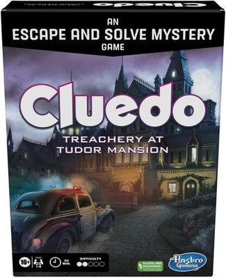 Cluedo Treachery At Tudor Mansion Escape Room Board Game By Hasbro (10+) ~ New