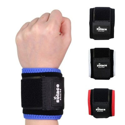Solace Bracing Wrist Support, Blue, Nhs, Antibacterial, British Made, 4 Colours