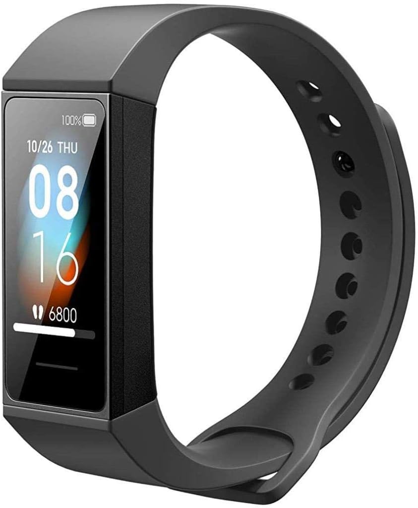 Xiaomi Mi Smart Band 4C, 1.08”Color Display, Activity tracking, Health monitoring, Message assistant, Water resistance Black